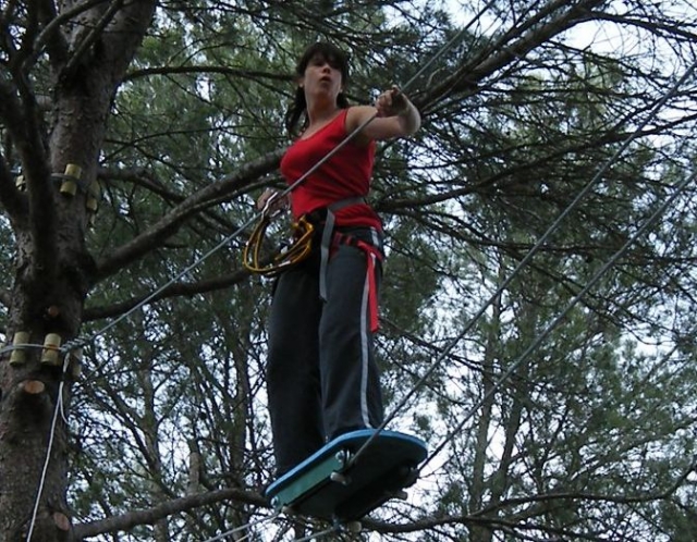  Patinar entre los árboles 